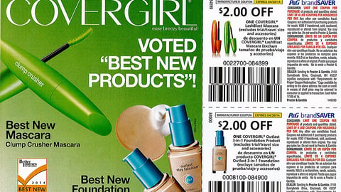 CoverGirl 'Best New Products' FSI