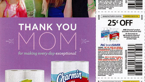 P&G 'Thank You, Mom' FSI