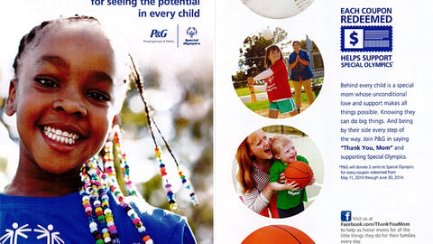 P&G 'Special Olympics' FSI