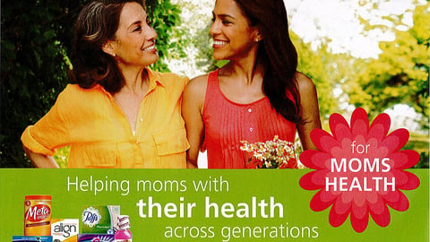 P&G 'For Moms Health' FSI