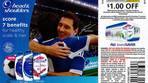 Head & Shoulders 'Score 7 Benefits' FSI