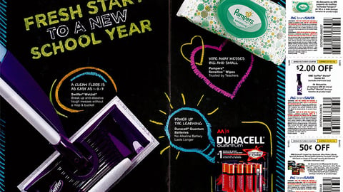 P&G 'New School Year' FSI