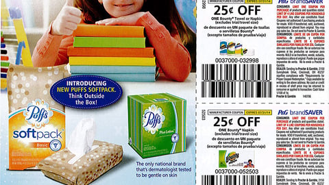 P&G 'Brands Parents Trust' FSI