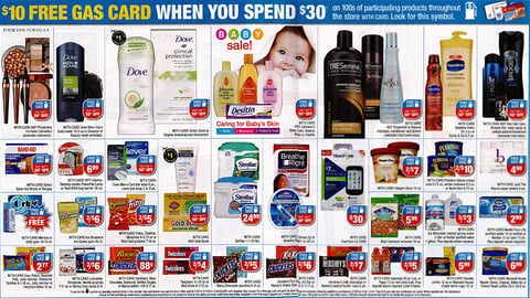 CVS 'Free Gas Card' Feature