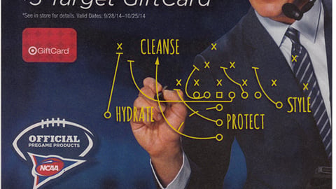 Unilever Target 'Take Pride In Your Pregame' FSI