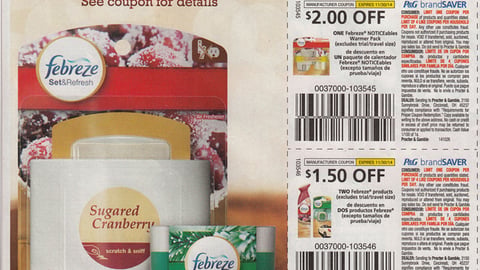 Febreze BOGO FSI