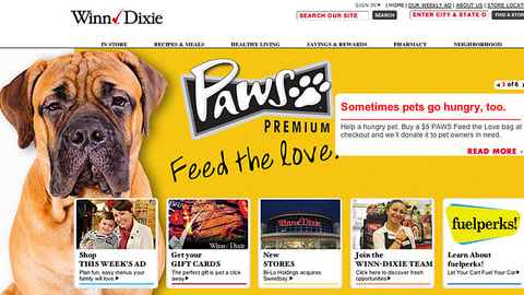 Winn-Dixie Paws Premium 'Feed the Love' Carousel Ad