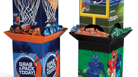 Trident, Stride/Dentyne Floor Displays
