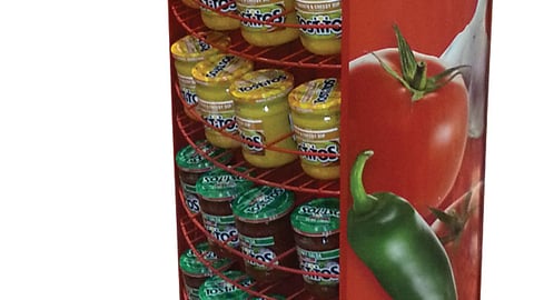 Tostitos Salsa Jar Tower Display