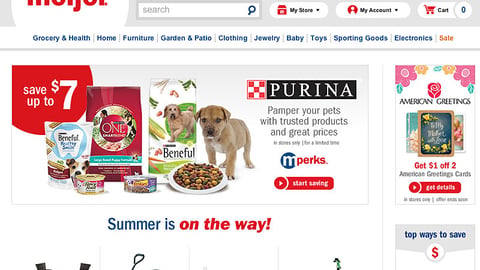 Meijer Kraft 'For the Love of Cheese' Display Ad