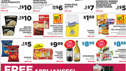 Winn-Dixie 'Free Appliances' Feature