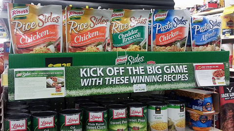 Dollar General Unilever 'Big Game' Shelf Sign