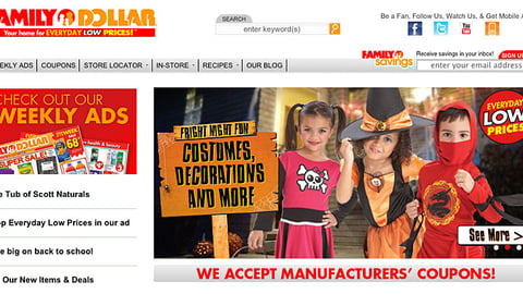 Family Dollar 'Fright Night' Carousel Ad