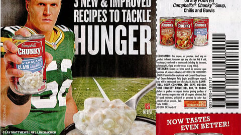 Campbell's 'Tackle Hunger' FSI