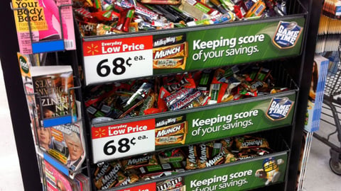 Mars Walmart 'Game Time' Shelf Panels