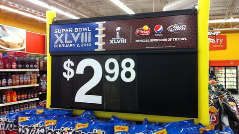 PepsiCo Budweiser 'Game Time' Pallet Header