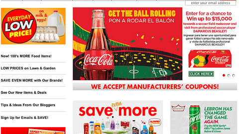 Family Dollar Coke 'Get the Ball Rolling' Carousel Ad