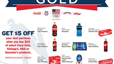Hannaford 'Go for the Gold' Feature