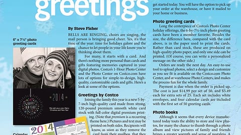 'Greetings by Costco' Ad