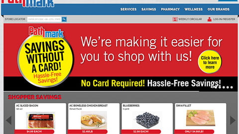 Pathmark 'Hassle-Free Savings' Carousel Ad
