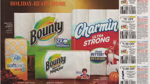 P&G 'Holiday-Ready Home' FSI