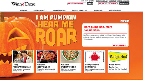 Winn-Dixie 'I Am Pumpkin' Carousel Ad