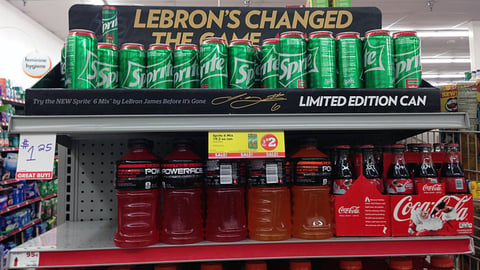 Sprite 6 Mix Shelf Tray