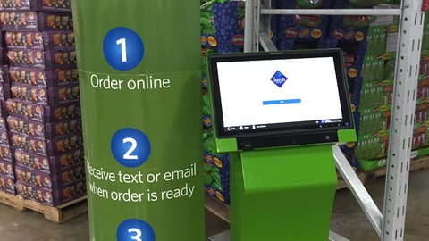 Sam's Club 'Club Pickup' Kiosk
