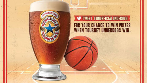 Newcastle Brown Ale 'Underdog' Poster