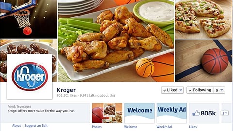 Kroger March Madness Facebook Cover