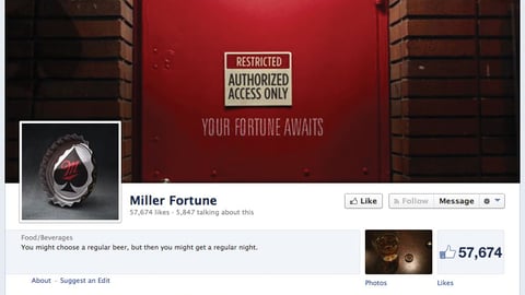 Miller Fortune Facebook Page