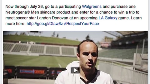 Neutrogena Walgreens Sweeps Facebook Update