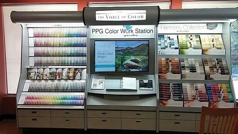 PPG Paint Selection Kiosk