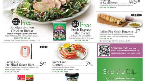 Publix 'Skip the Clip' Feature 