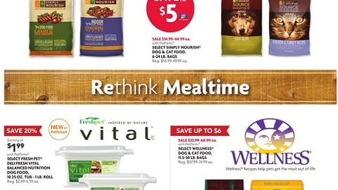PetSmart 'Rethink Mealtime' Feature