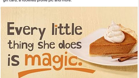 Meijer 'Rock That Thanksgiving' Facebook Update