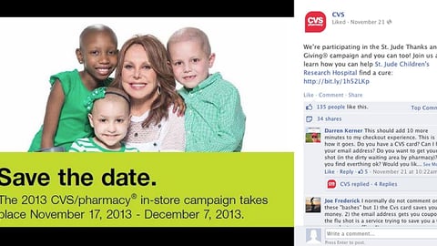 CVS 'St. Jude' Facebook Update