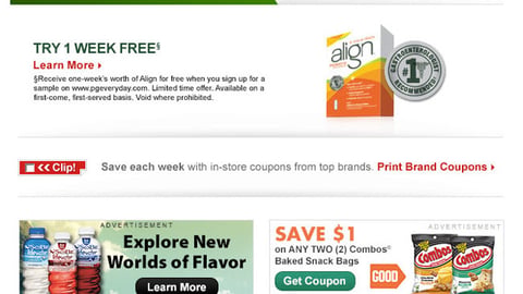 CVS 'Ship & Save' Email