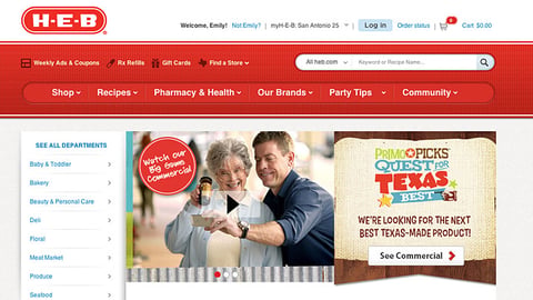 H-E-B 'Quest for Texas Best' Carousel Ad