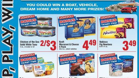 Shaw's 'Monopoly' Feature 