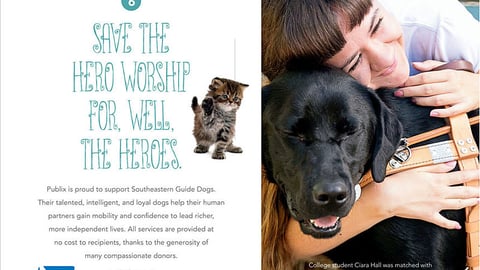Publix Southeastern Guide Dogs Feature