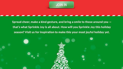 Publix 'Sprinkle Joy' Email