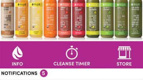 Suja Juice Mobile App