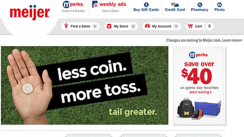 Meijer 'Tail Greater' Landing Page