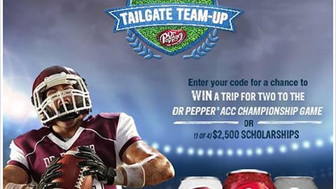 Food Lion Dr Pepper 'Tailgate Team-Up' Facebook Update
