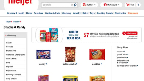 Meijer 'Team USA' Display Ad