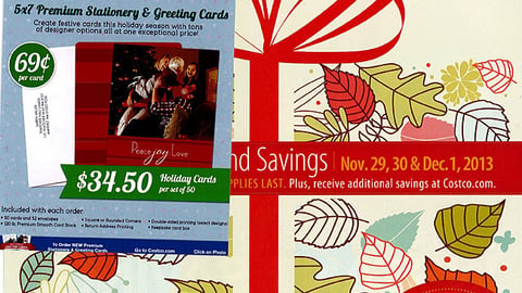 Costco 'Thanksgiving Weekend Savings' Circular Cover