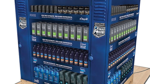 Unilever 'Step Up Your Pre-Game' Pallet