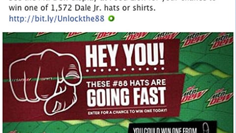 Food Lion Mountain Dew 'Unlock the 88' Facebook Update