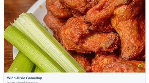 Winn-Dixie 'VIP Tailgating' Facebook Update